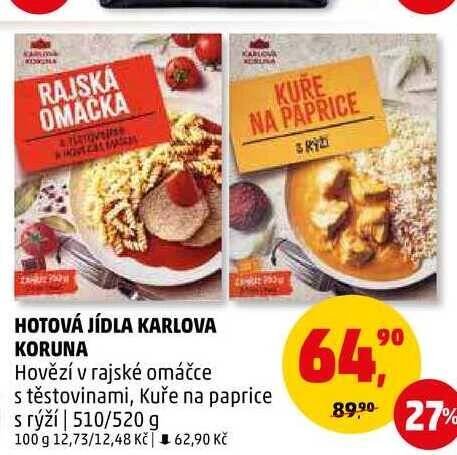 HOTOVÁ JÍDLA KARLOVA KORUNA, 510 g