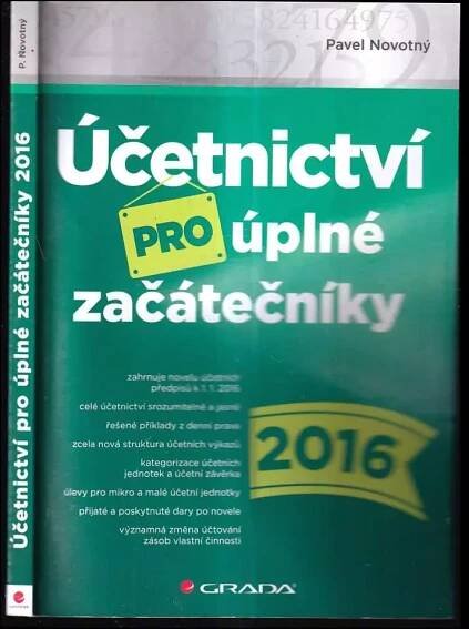 Účetnictví pro úplné začátečníky 2016