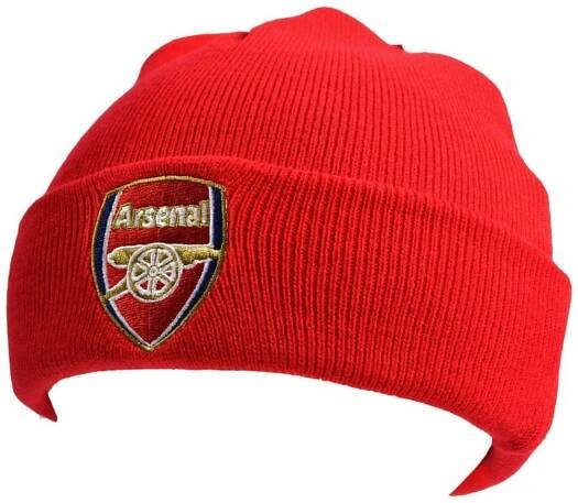 Zimní čepice Arsenal FC, beanie, červená