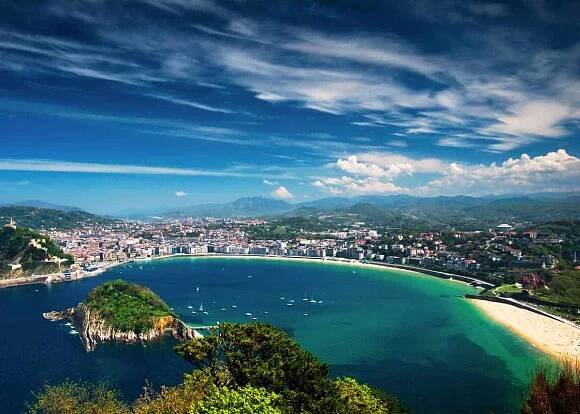 La Concha Bay San Sebastian