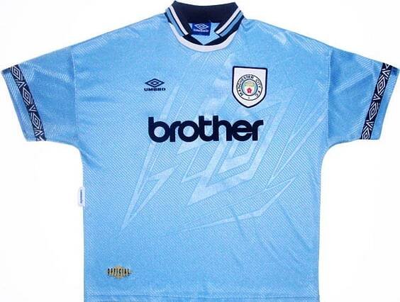 Manchester City 1994-1995 Away Shirt - Rare Football Shirts