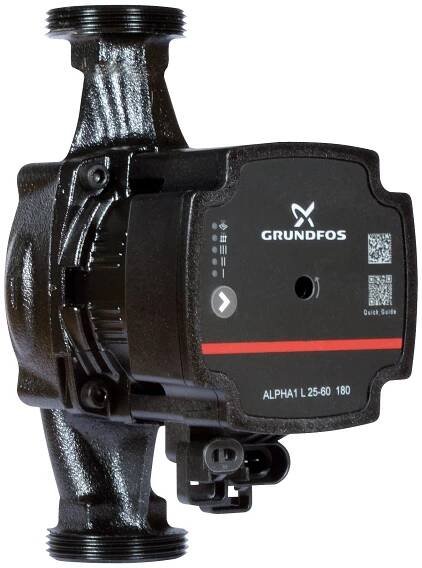 Grundfos Oběhové čerpadlo ALPHA 1L 149 × 180 mm; Průtok: 2,7 m3/hod