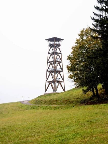 Podzimní procházka na pevnost Stachelberg - zcela bez lidí