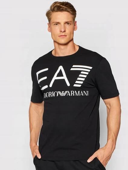 Pánské tričko Emporio Armani 6KPT23 PJ6EZ 1200 Černá Regular Fit vel. XL Značka Emporio Armani