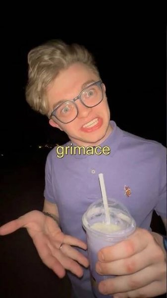 Just got the grimace shake! #shorts