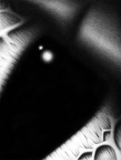 Shruikan's Eye, artwork by Christopher Paolini, Christopher's Art Desk