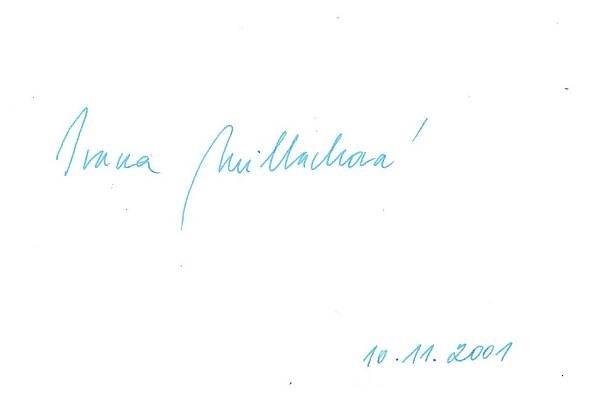MILBACHOVÁ Ivana - herečka