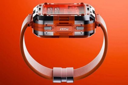 MSI Gaming PC Watch is a dragon red themed, full-fledged rig for your wrist - Yanko Design