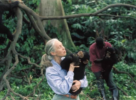 Legendární Jane Goodallová