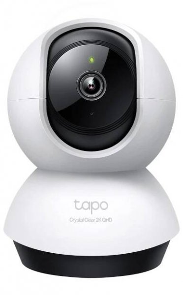 TP-Link Tapo C220 / Vnitřní IP kamera / 2560 x 1440 / 360° / mikrofon & repro / IR / Wi-Fi / microSD