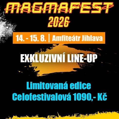 Detail akce: Magmafest, Amfiteátr Jihlava, Jihlava (14.08.2026) info