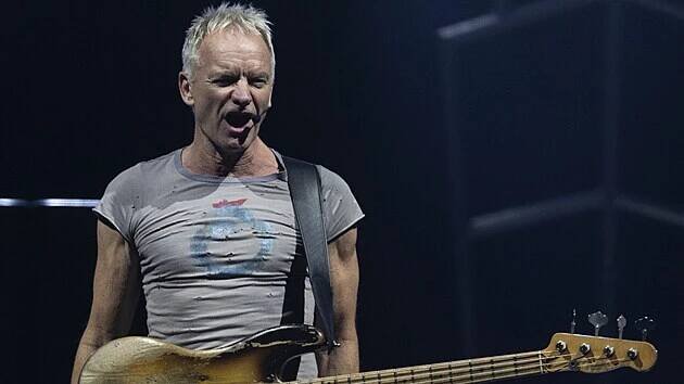 Sting v O2 areně v Praze 28. října 2022