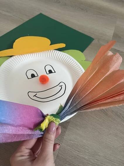 Pappteller Clowns