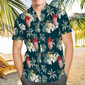 Limp Bizkit Hawaiian Shirt Custom Photo Hawaiian Shirt Floral Pattern Hawaiian Shirt