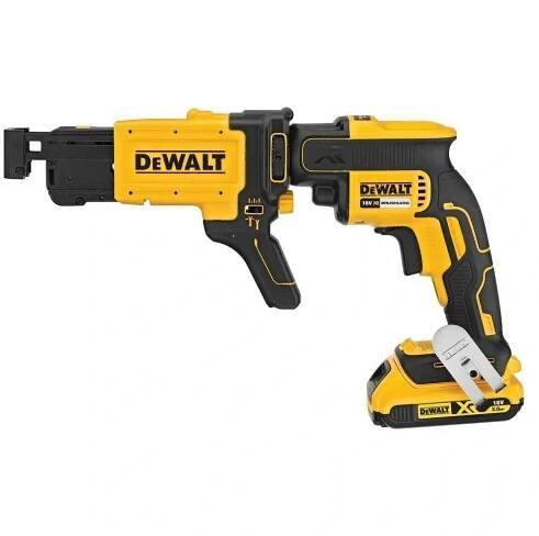 DCF620D2K Bezuhlíkový šroubovák na sádrokarton XR 18 V Li-Ion 2x2,0Ah - DeWALT
