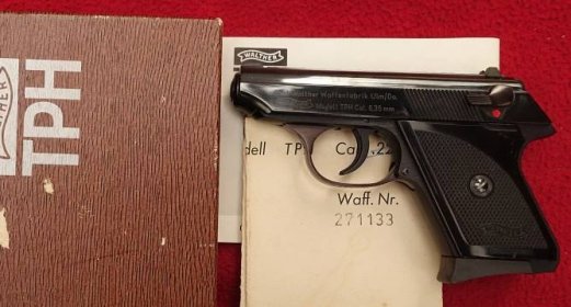 pistole Walther mod. TPH 6,35 Br. - Sběratelské zbraně