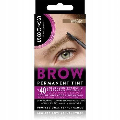 Syoss Brow Tint barva na obočí Dark Blonde 10 ml