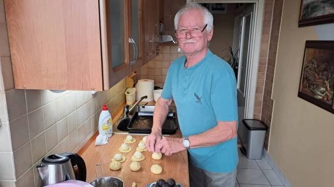 Ivo Novák,  výtvarník,  co rád peče | foto: Romana Kubicová,  Český rozhlas