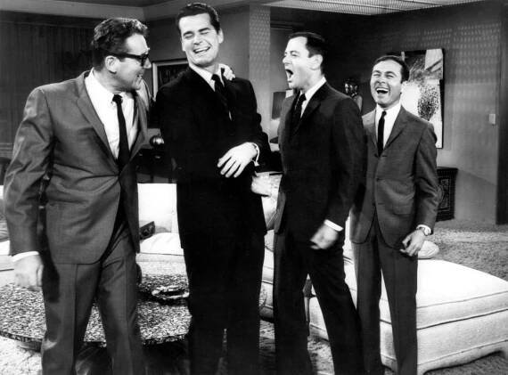 BOYS NIGHT OUT, Howard Duff, James Garner, tony Randall, Howard Morris, 1962