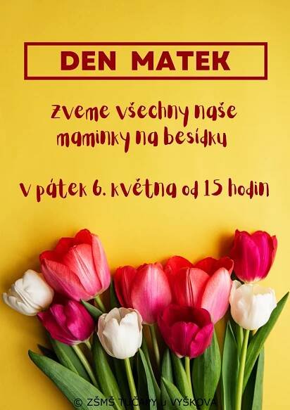 Den matek - besídka