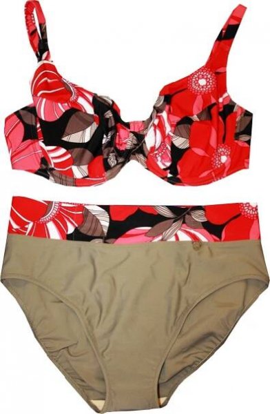 Plavky Timo 8800 - květ - moda-pradlo.cz