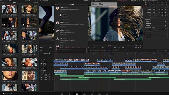 Frame.io | DaVinci Resolve