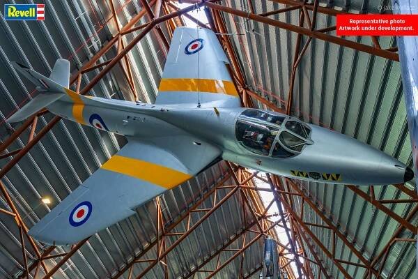 Revell-03786-Hawker-Hunter-T.7 Die Revell-Neuheiten 2025