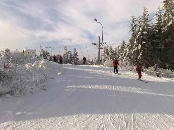 ski areál Bystré