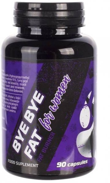 BEAR FOOT NUTRITION ByeBye Fat 90 kapslí