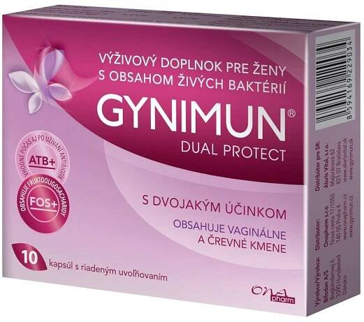 Gynimun DUAL PROTECT s riadeným uvoľňovaním 10 kapsúl