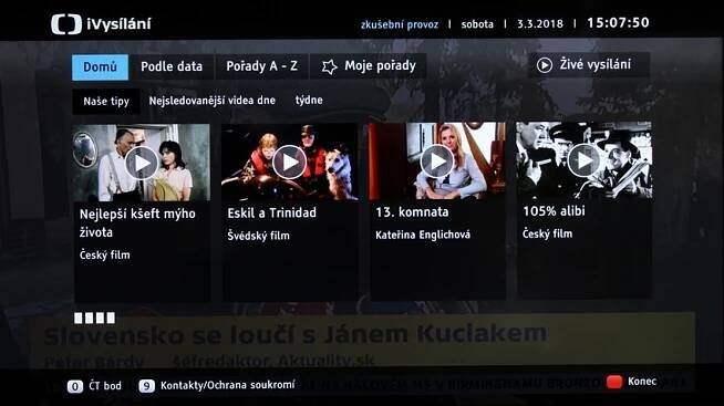 HbbTV – červené tlačítko | Alza.cz 