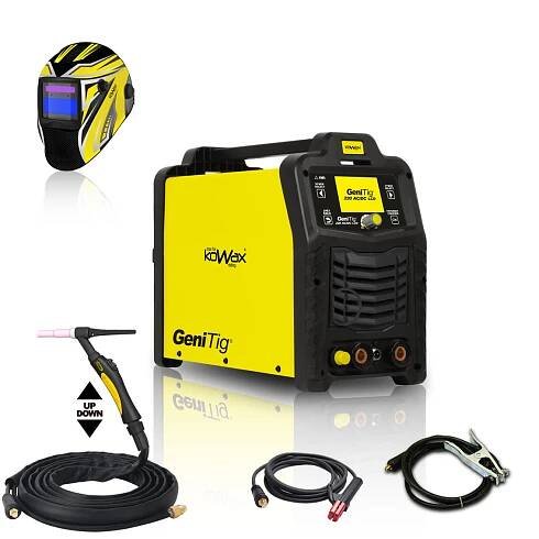 KOWAX GeniTig 220 AC/DC, LCD, PULZ, SYN, HF SET 1