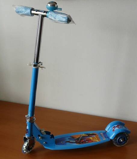 Koloběžka Scooter Spiderman není bezpečná – COI
