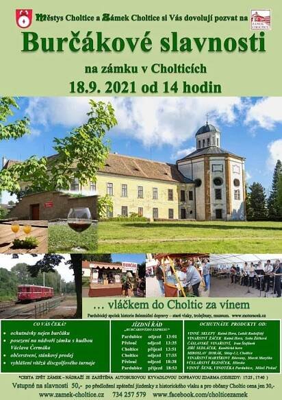 Burčákové slavnosti na zámku Choltice