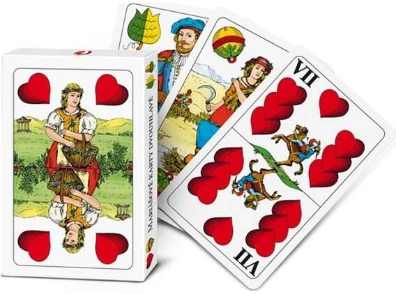 Karty Mariáš v papíru