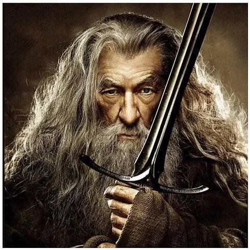 Meč Lord of the Rings, Glamdring, Gandalf
