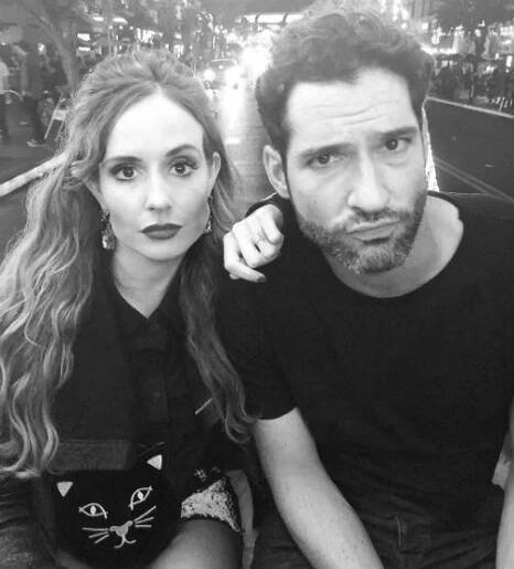 Tom Ellis with girlfriend Meaghan Oppenheimer