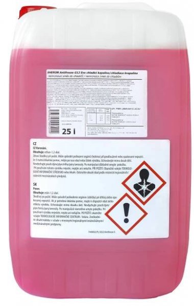 SHERON Antifreeze G12 Evo 25 lt