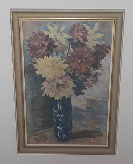 KYTICE JIŘIN V MODRÉ VÁZE - ANTONÍN SLAVÍČEK - Umění