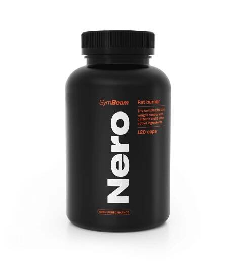 GymBeam Spalovač tuků Nero 120 kaps