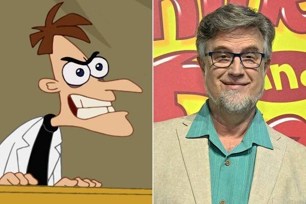 Dr. Heinz Doofenshmirtz in 'Phineas and Ferb' ; Dan Povenmire attends the premiere of the new season of 