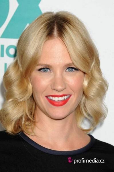 January Jones - celebrity účes - HappyHair