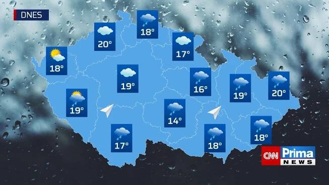 Počasí (8. 7. 2025)