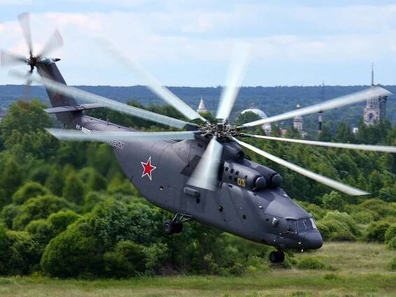 Vylepšená verze sovětského největšího vrtulníku na světě. To je Mil Mi-26T2 - Techsvět