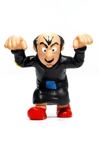 gargamel - šmoulech - stock snímky, obrázky a fotky