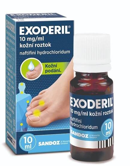 Exoderil kožní roztok 10 ml