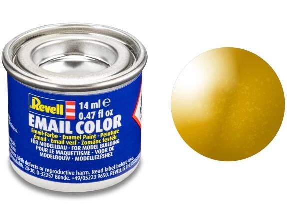 Barva Revell emailová 92 mosazná metalická (brass metallic) 14ml 32192