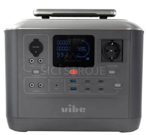 VIBE GAMMA 1000 LFP nabíjecí stanice s kapacitou 1075,6 Wh | SiciStroje-shop.cz