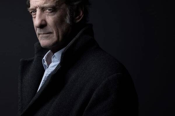 Vincent Lindon en séance photo le 15 janvier 2025