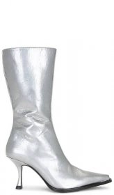 Acne Studios Pointed Toe Boot in Silver